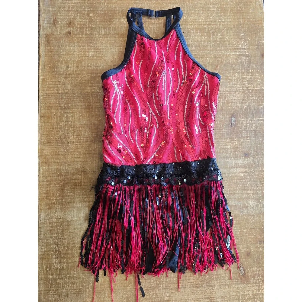 Weissman black and red costume 